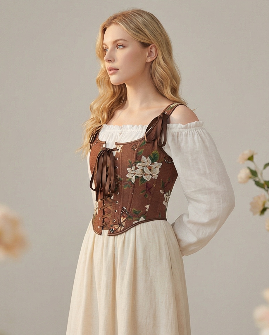 The Sienna Folklore Bodice